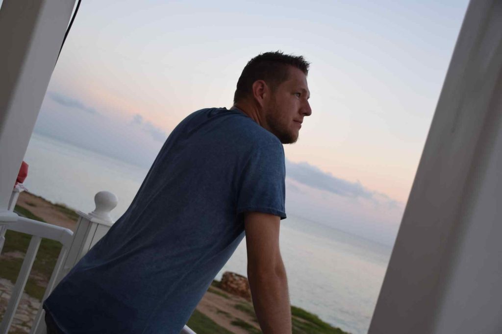 man feeling good after recovery