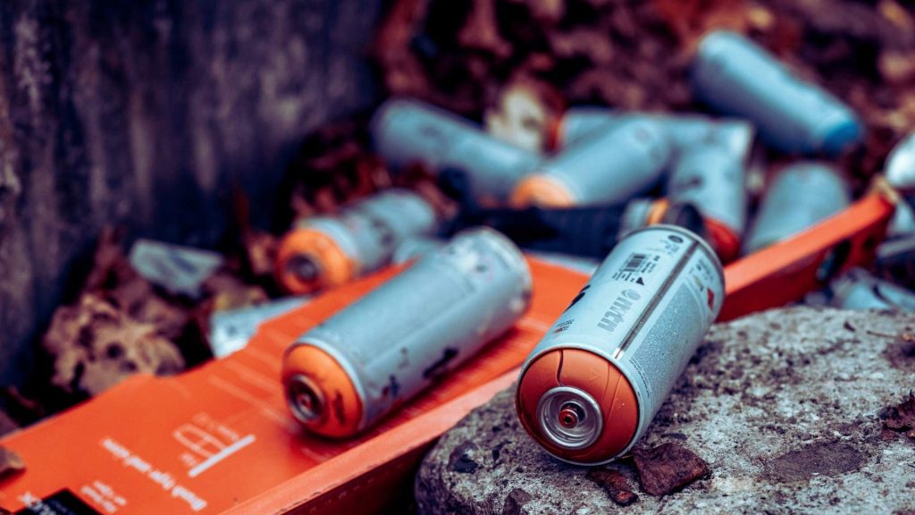 Empty aerosol cans linked to inhalant abuse warning signs