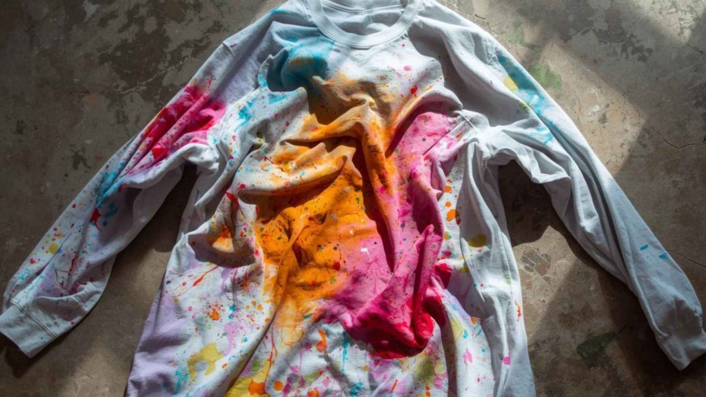 Paint stains as a physical warning sign of inhalant abuse