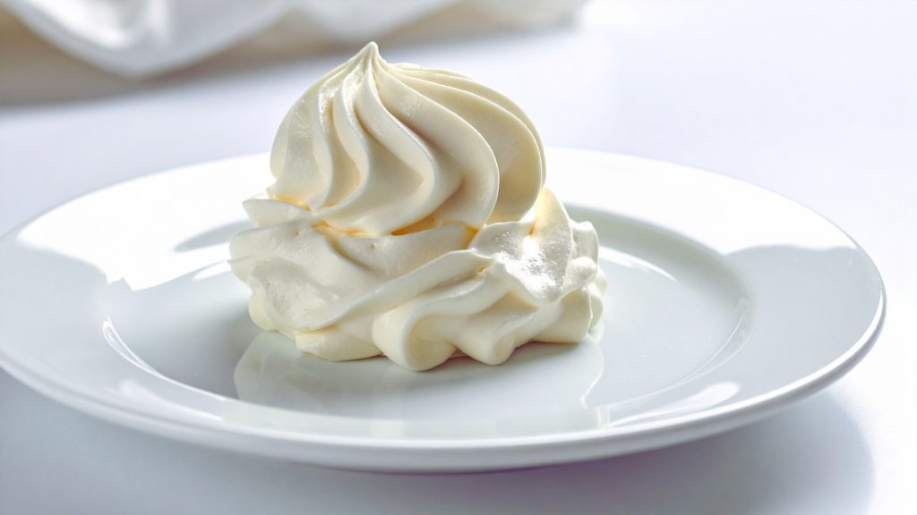 Whipped cream made using culinary nitrous oxide, the intended use of Galaxy Gas.