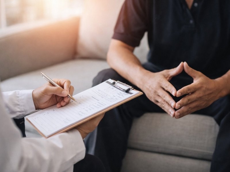 Talking to an addiction specialist about what drug and alcohol assessments are