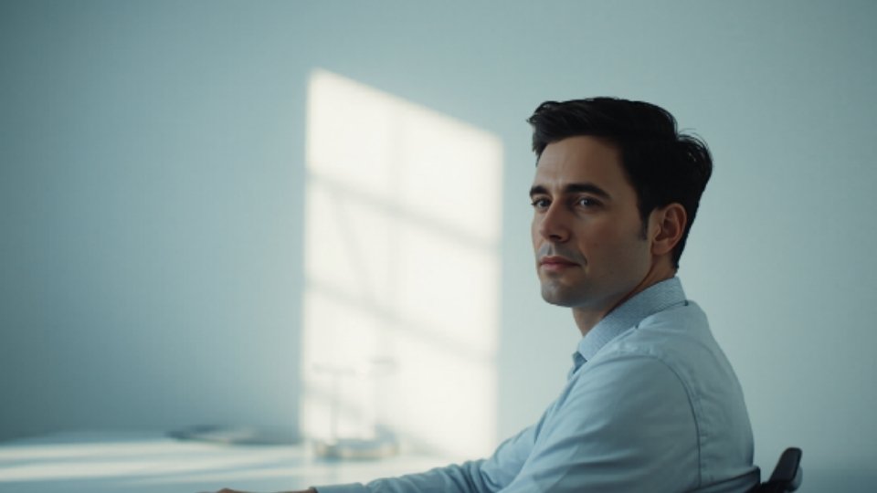 The 4 Processes of Motivational Interviewing hero image of a man sitting in a room.